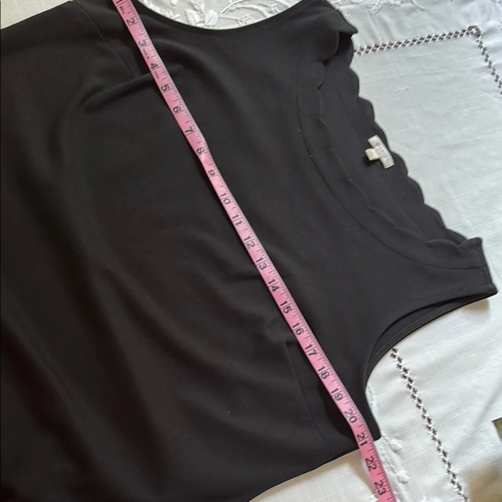 Elegant Black Sleeveless Dress by Talbots - Picture 4 of 9